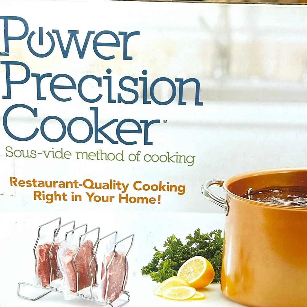 Power Precision Cooker - Sous Vide Method, NEW